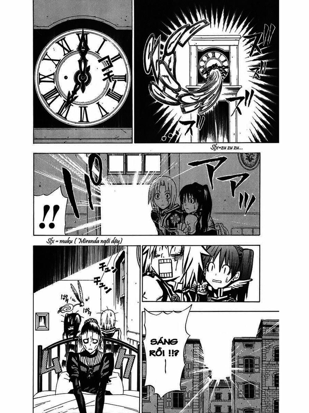 Truyện Tranh Quái Vật Sinh Ra Từ Linh Hồn Chết Chóc - D. Gray-Man trang 8