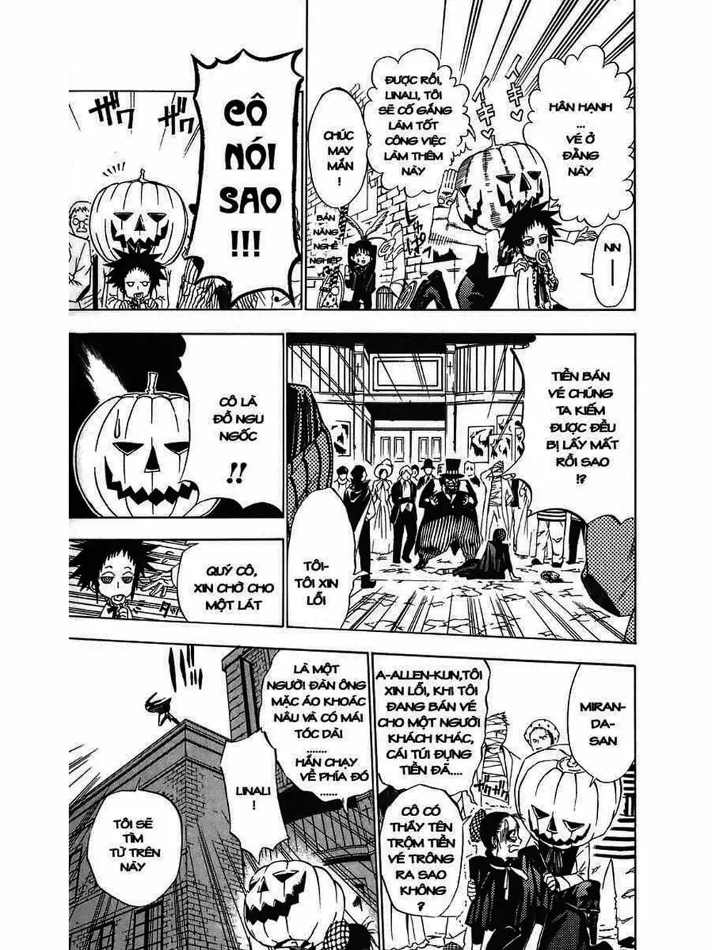 Truyện Tranh Quái Vật Sinh Ra Từ Linh Hồn Chết Chóc - D. Gray-Man trang 8