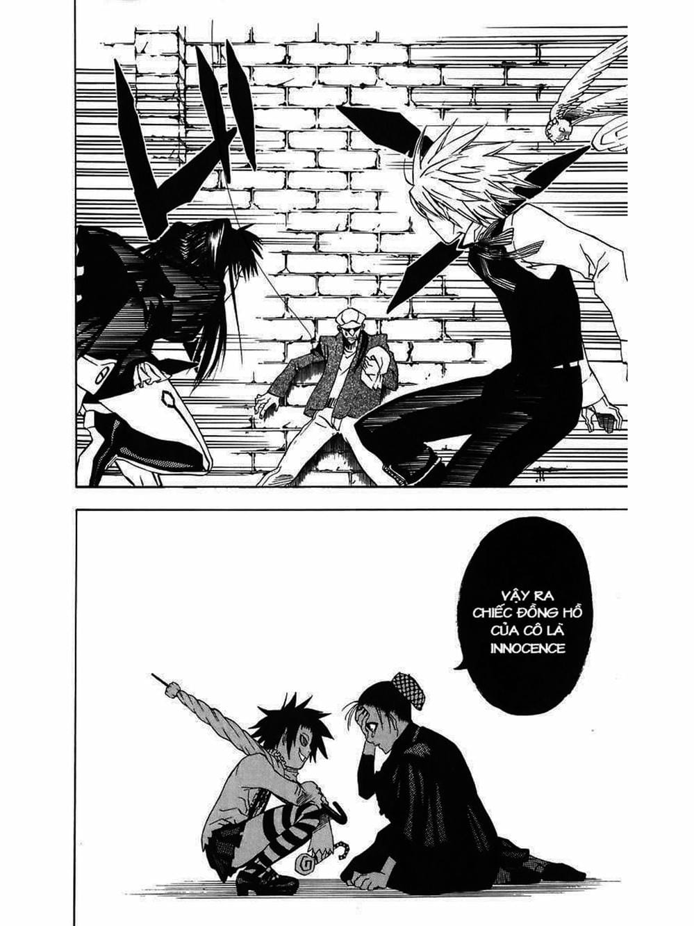 Truyện Tranh Quái Vật Sinh Ra Từ Linh Hồn Chết Chóc - D. Gray-Man trang 8