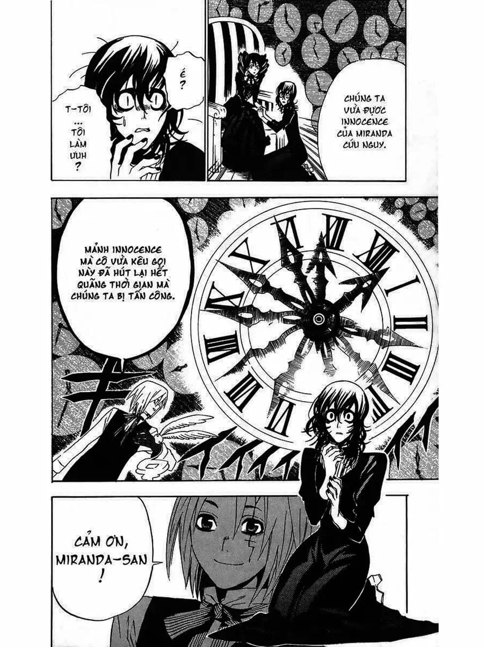 Truyện Tranh Quái Vật Sinh Ra Từ Linh Hồn Chết Chóc - D. Gray-Man trang 8