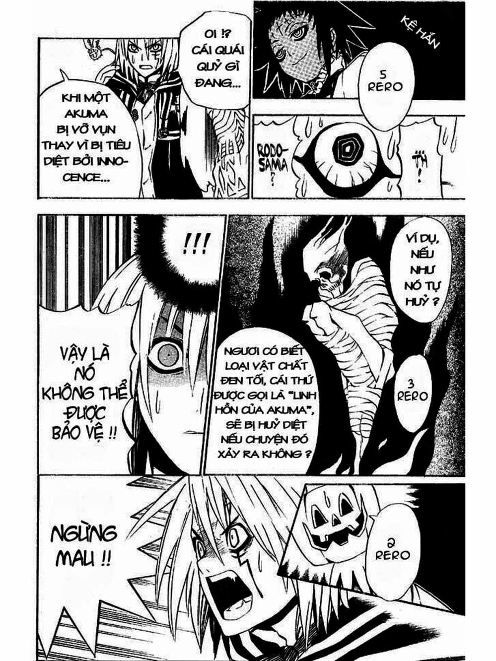 Truyện Tranh Quái Vật Sinh Ra Từ Linh Hồn Chết Chóc - D. Gray-Man trang 8