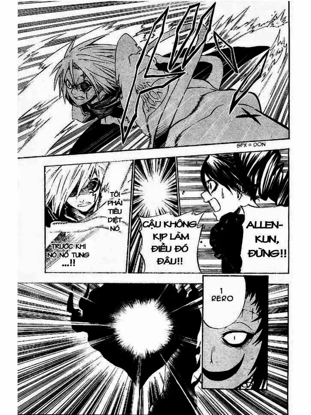 Truyện Tranh Quái Vật Sinh Ra Từ Linh Hồn Chết Chóc - D. Gray-Man trang 8