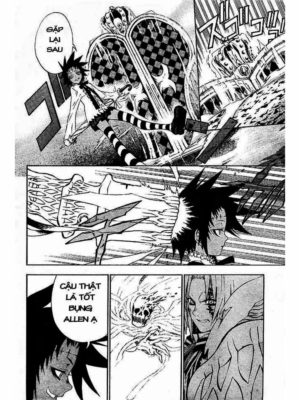 Truyện Tranh Quái Vật Sinh Ra Từ Linh Hồn Chết Chóc - D. Gray-Man trang 8