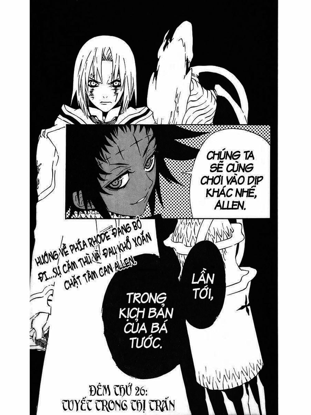 Truyện Tranh Quái Vật Sinh Ra Từ Linh Hồn Chết Chóc - D. Gray-Man trang 8