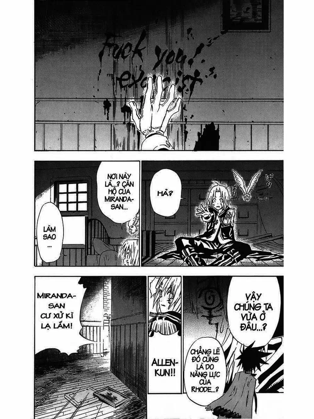 Truyện Tranh Quái Vật Sinh Ra Từ Linh Hồn Chết Chóc - D. Gray-Man trang 8