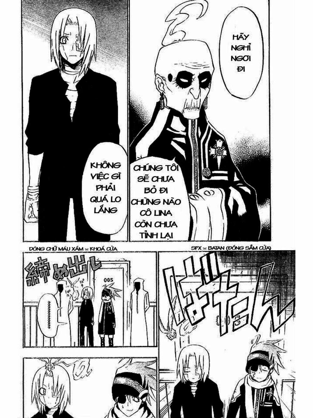 Truyện Tranh Quái Vật Sinh Ra Từ Linh Hồn Chết Chóc - D. Gray-Man trang 8