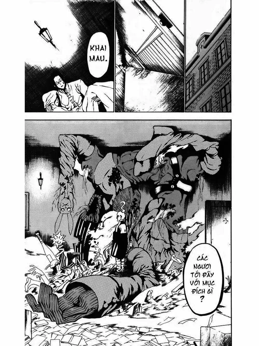 Truyện Tranh Quái Vật Sinh Ra Từ Linh Hồn Chết Chóc - D. Gray-Man trang 8