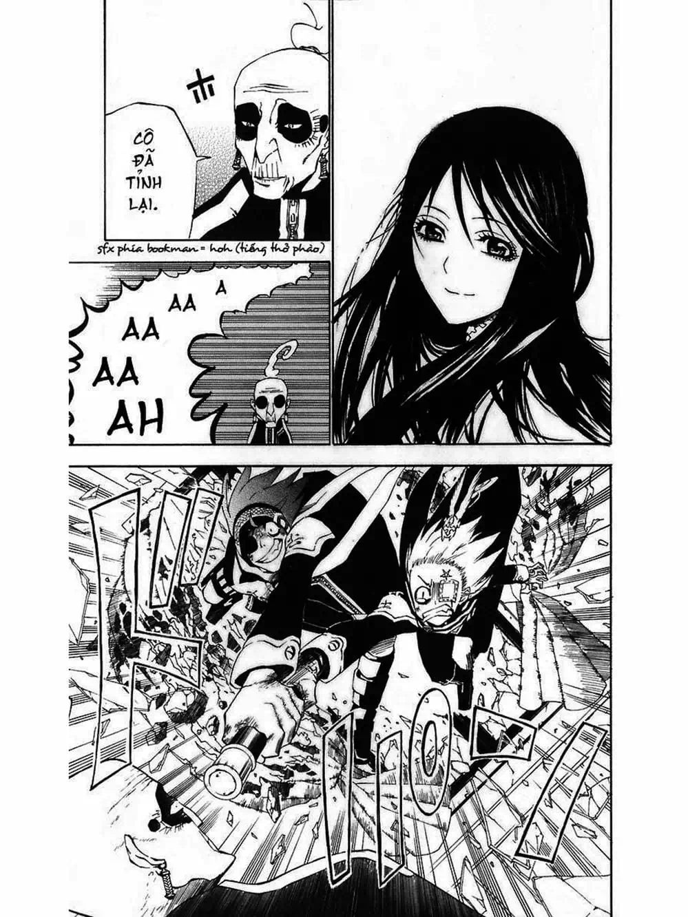 Truyện Tranh Quái Vật Sinh Ra Từ Linh Hồn Chết Chóc - D. Gray-Man trang 8