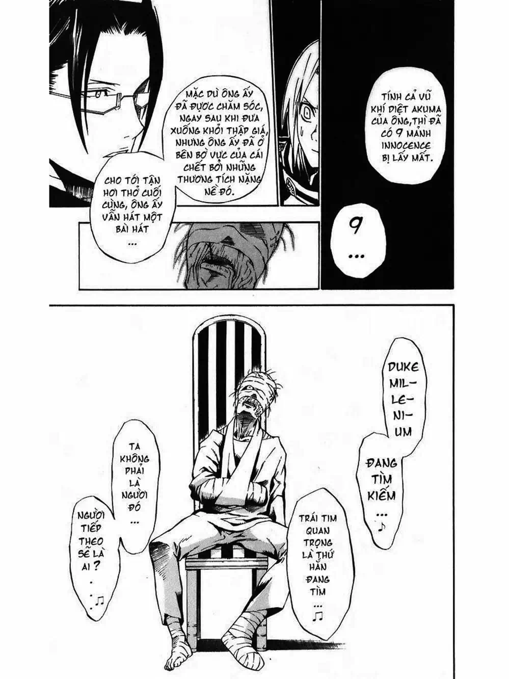 Truyện Tranh Quái Vật Sinh Ra Từ Linh Hồn Chết Chóc - D. Gray-Man trang 8