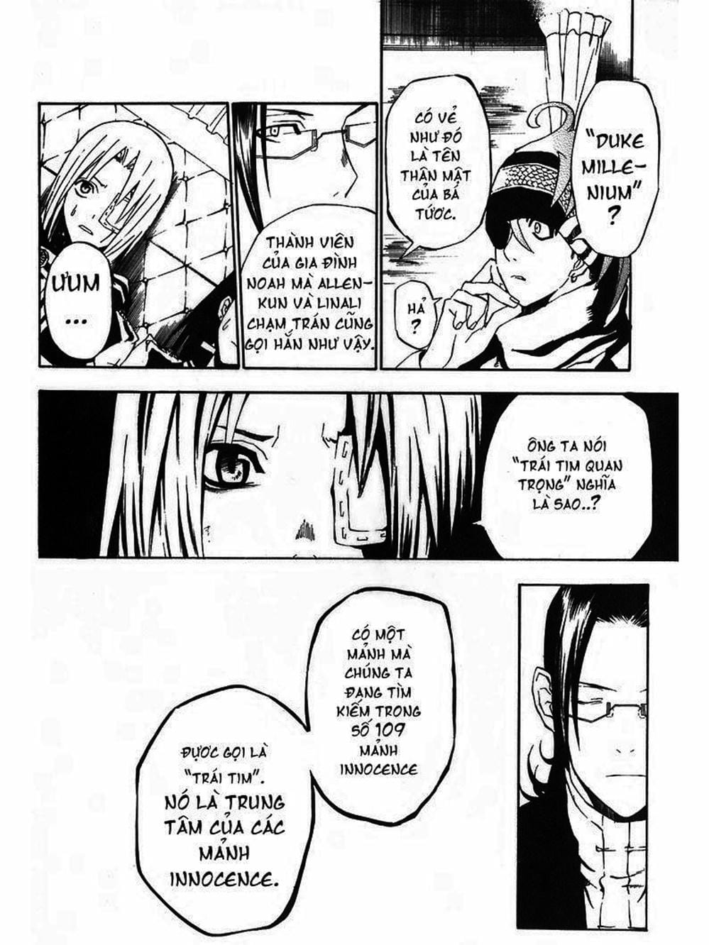 Truyện Tranh Quái Vật Sinh Ra Từ Linh Hồn Chết Chóc - D. Gray-Man trang 8