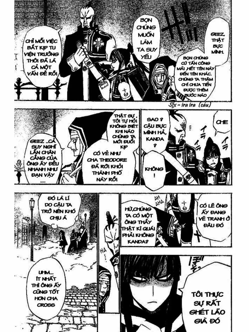 Truyện Tranh Quái Vật Sinh Ra Từ Linh Hồn Chết Chóc - D. Gray-Man trang 8