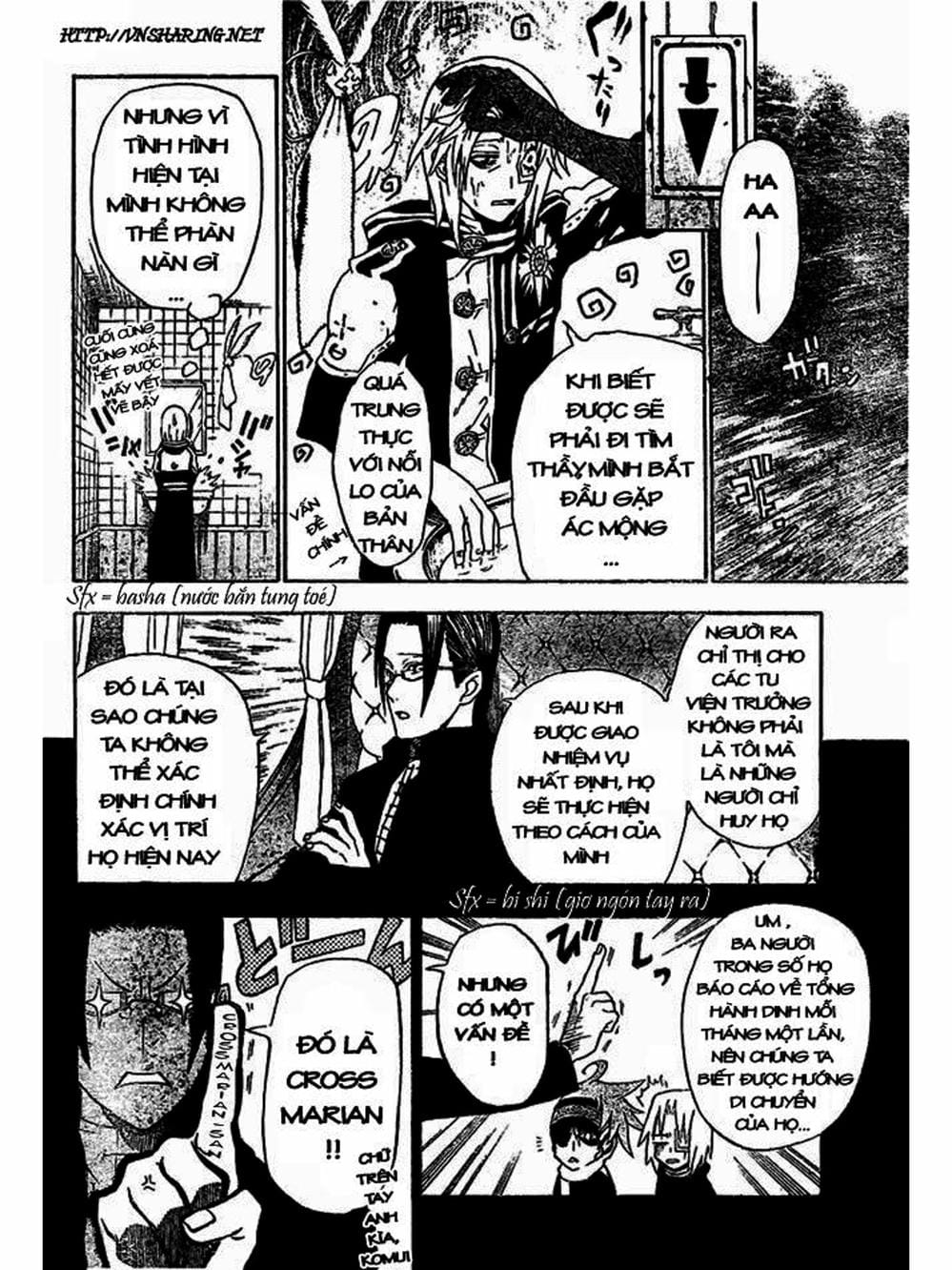 Truyện Tranh Quái Vật Sinh Ra Từ Linh Hồn Chết Chóc - D. Gray-Man trang 8
