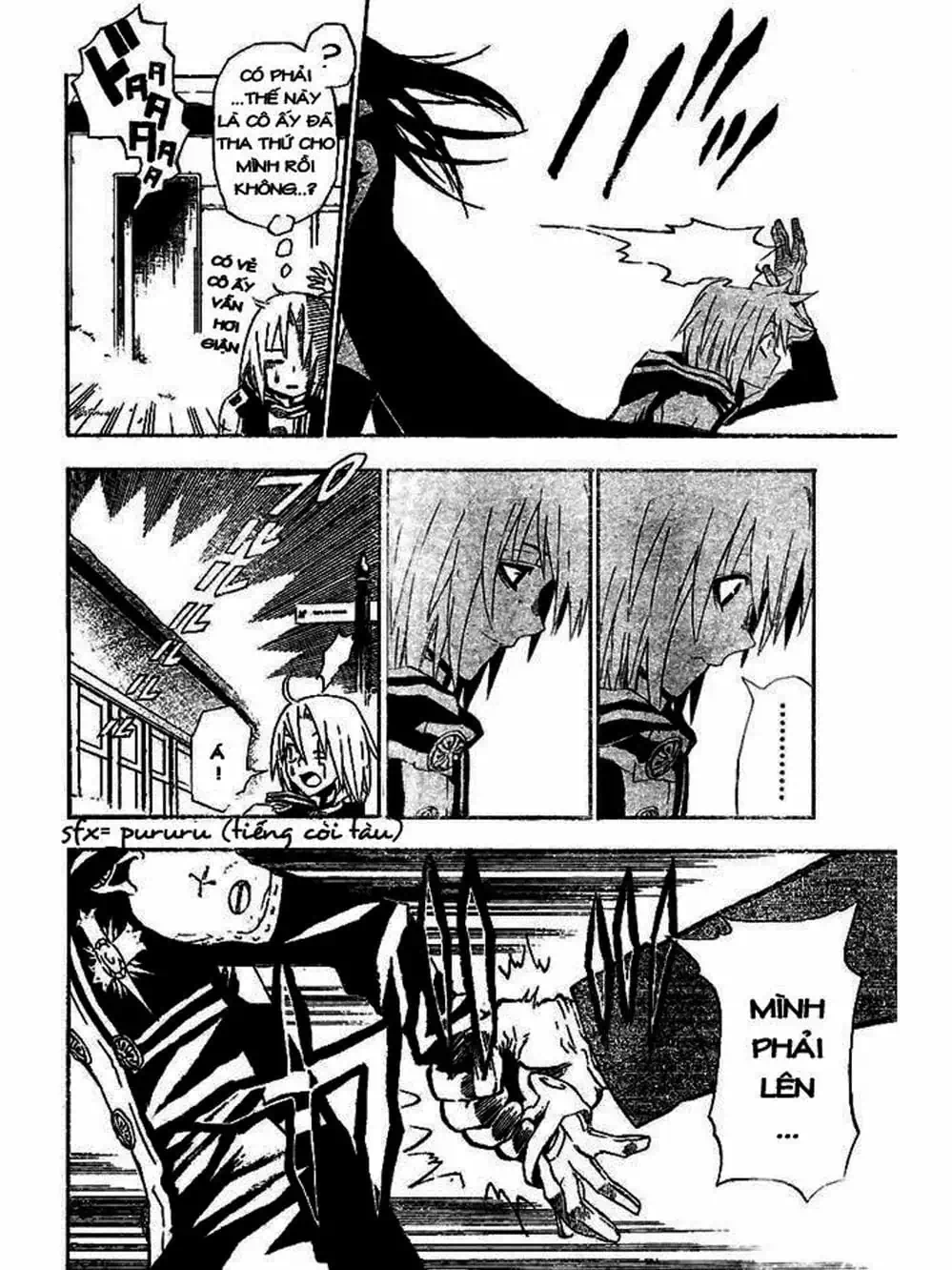 Truyện Tranh Quái Vật Sinh Ra Từ Linh Hồn Chết Chóc - D. Gray-Man trang 8