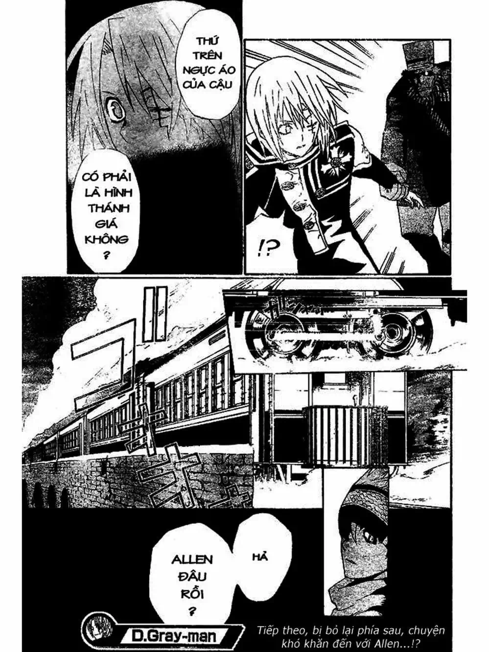 Truyện Tranh Quái Vật Sinh Ra Từ Linh Hồn Chết Chóc - D. Gray-Man trang 8