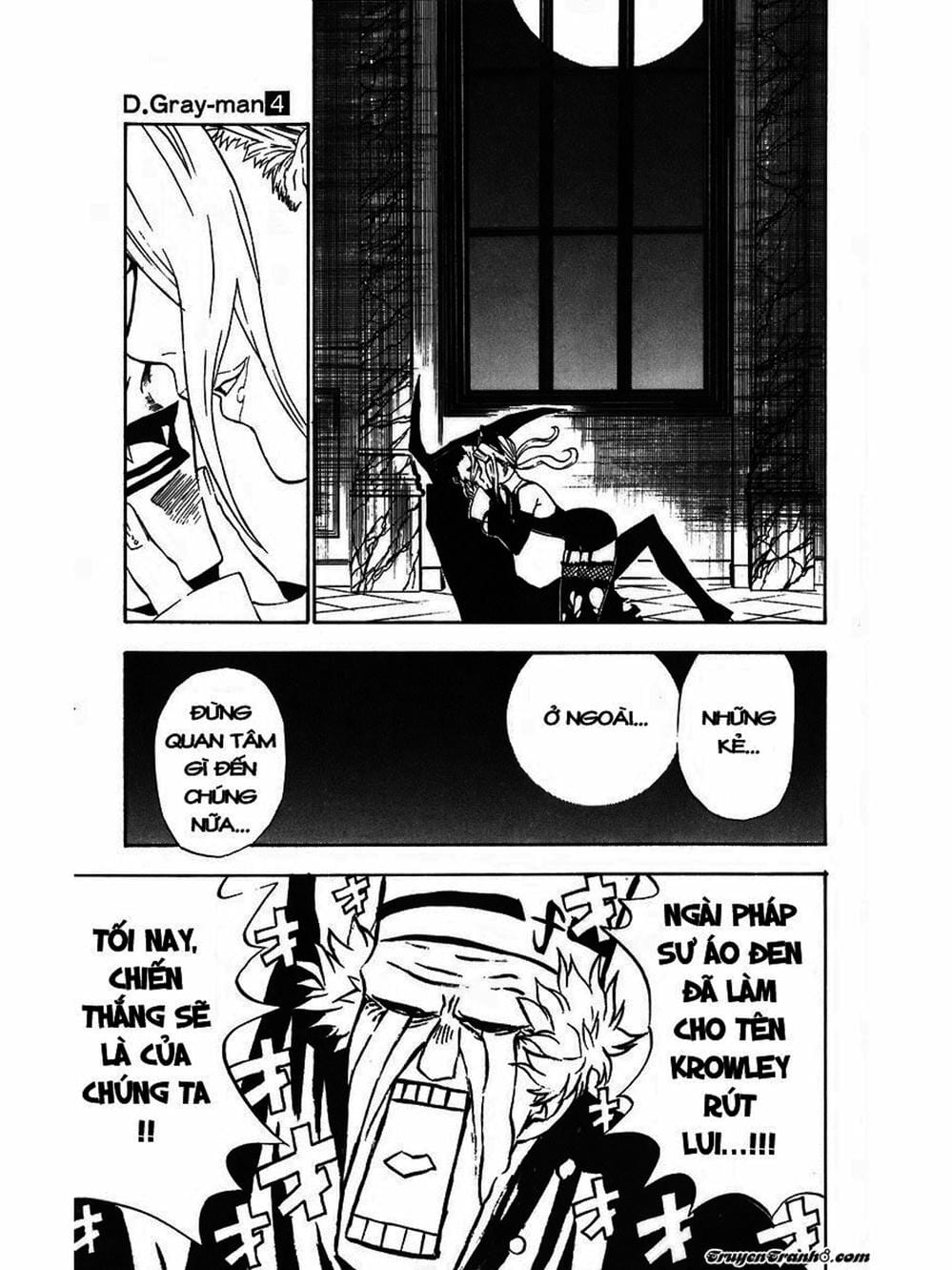 Truyện Tranh Quái Vật Sinh Ra Từ Linh Hồn Chết Chóc - D. Gray-Man trang 8