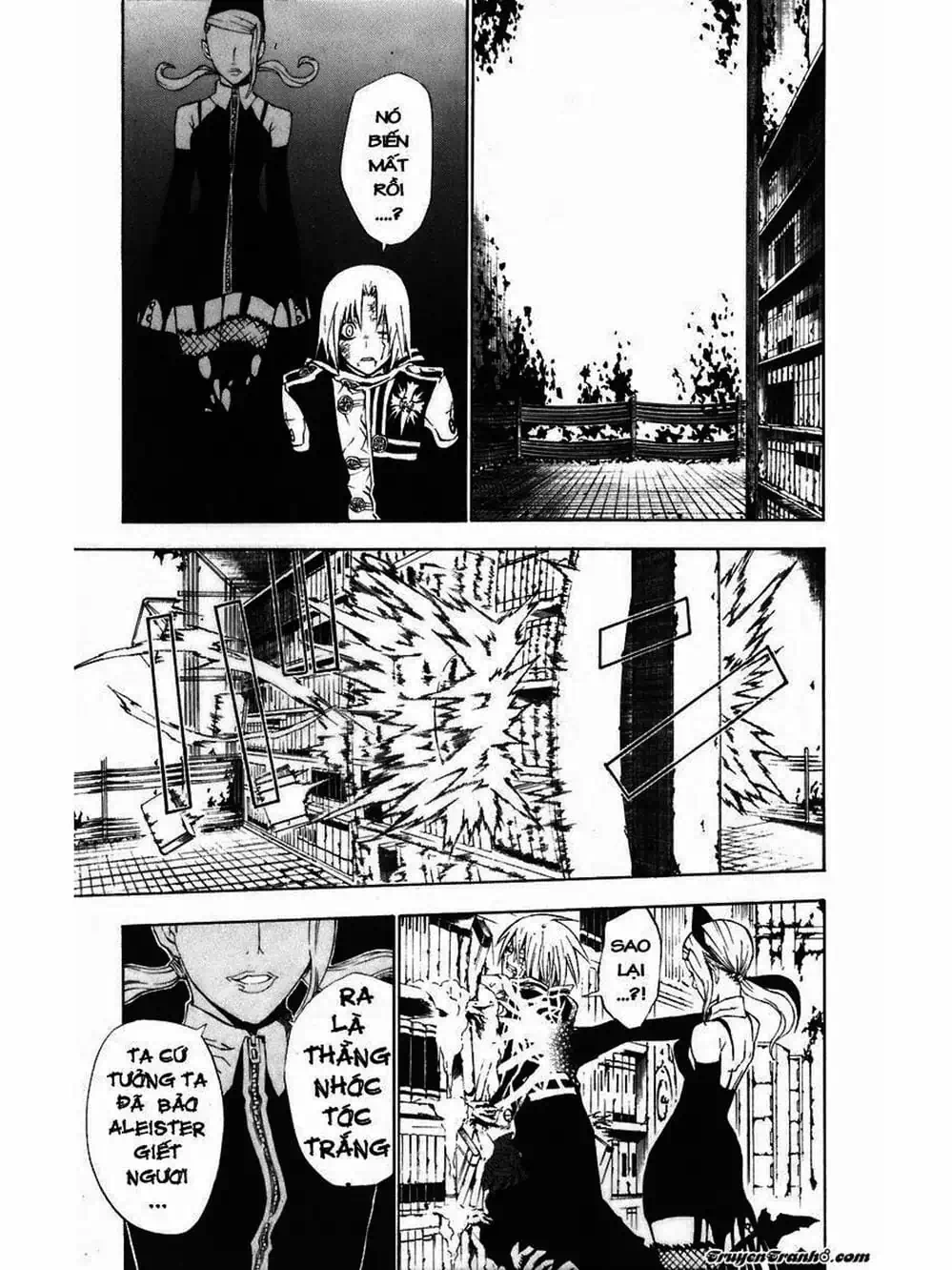 Truyện Tranh Quái Vật Sinh Ra Từ Linh Hồn Chết Chóc - D. Gray-Man trang 8