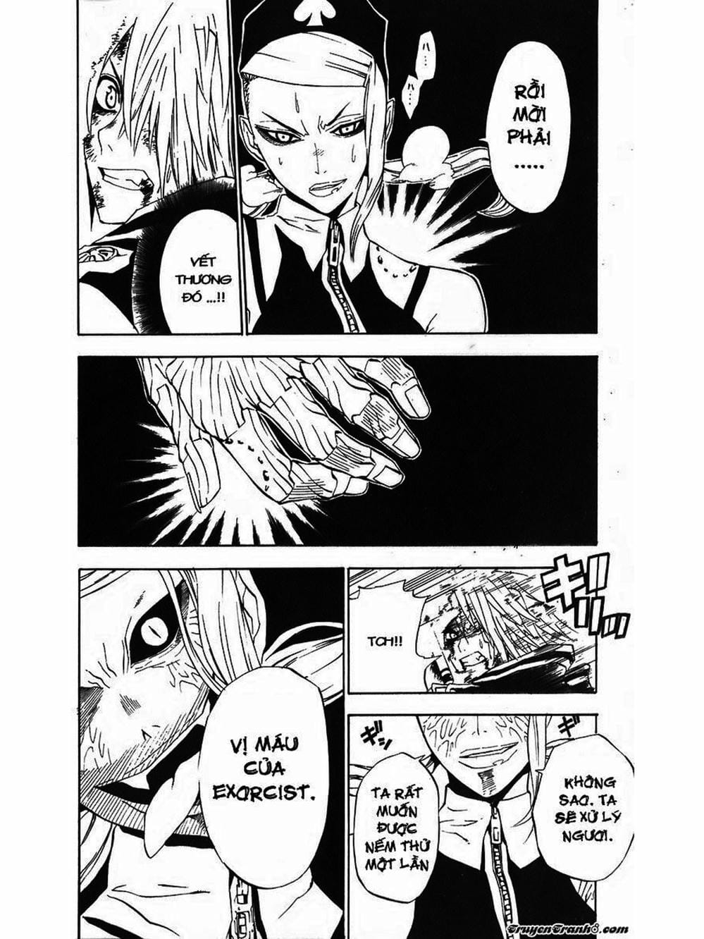 Truyện Tranh Quái Vật Sinh Ra Từ Linh Hồn Chết Chóc - D. Gray-Man trang 8