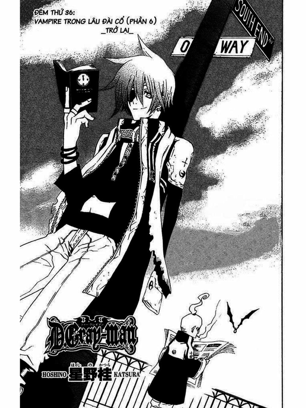 Truyện Tranh Quái Vật Sinh Ra Từ Linh Hồn Chết Chóc - D. Gray-Man trang 8