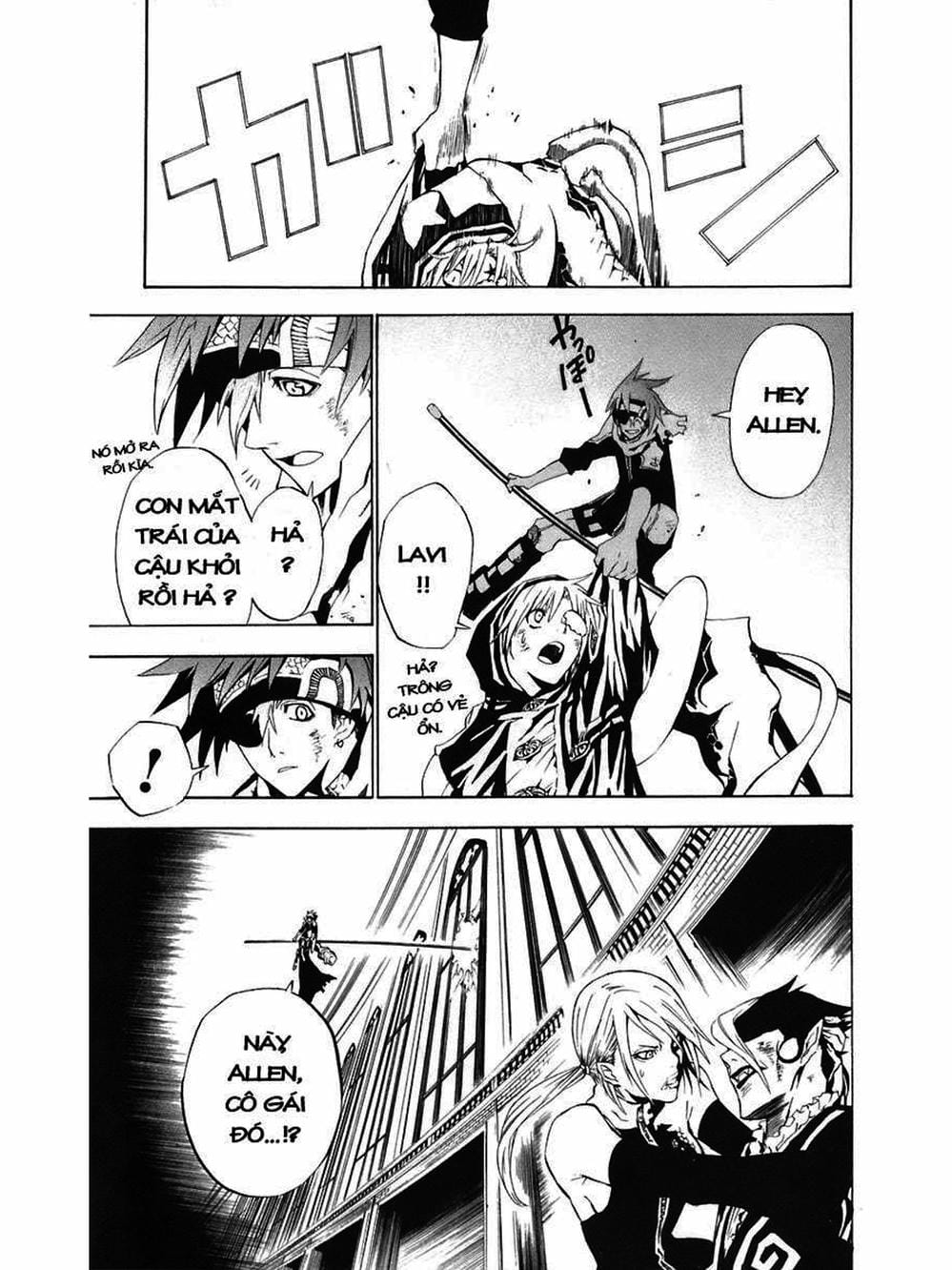 Truyện Tranh Quái Vật Sinh Ra Từ Linh Hồn Chết Chóc - D. Gray-Man trang 8