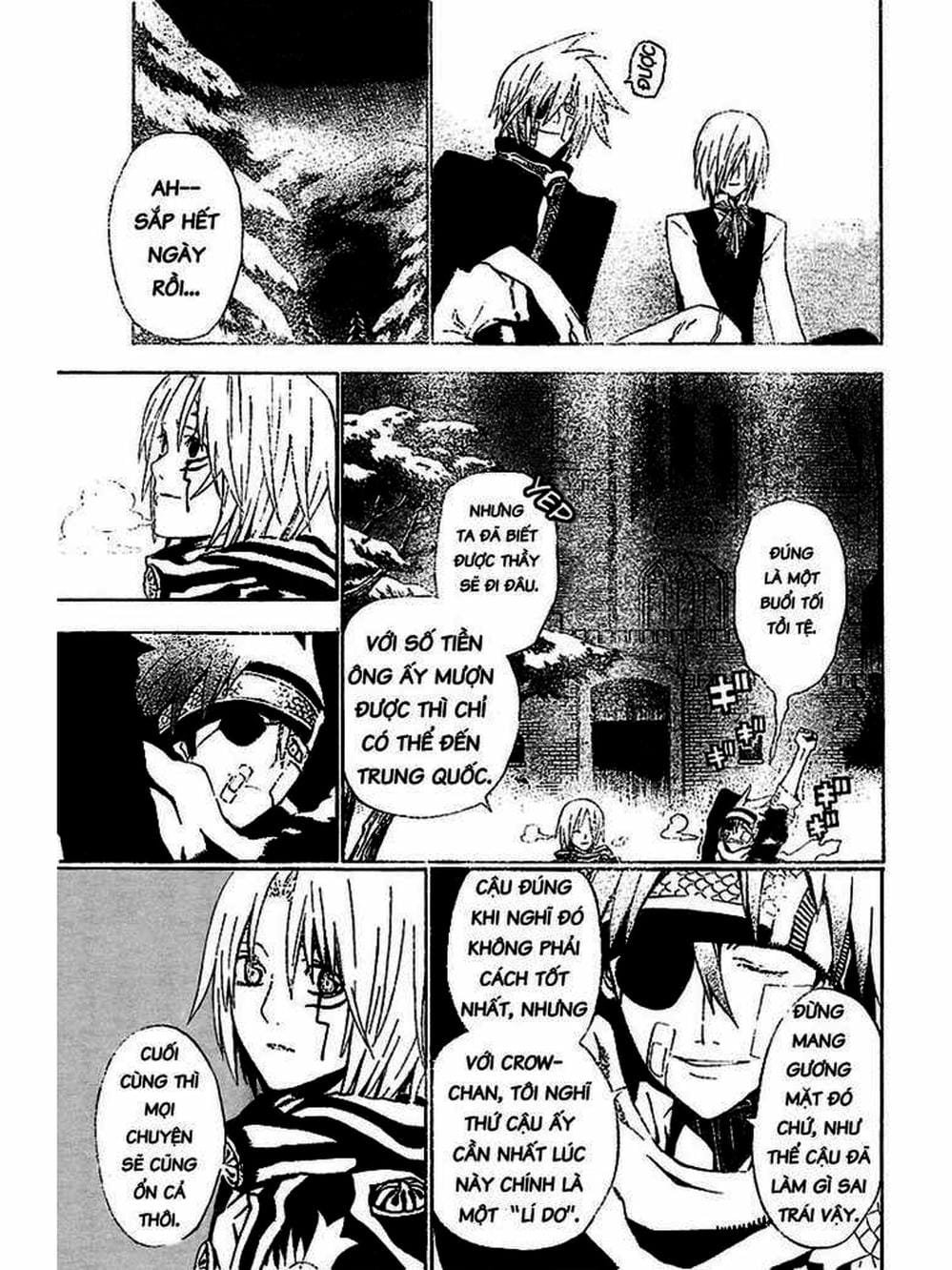 Truyện Tranh Quái Vật Sinh Ra Từ Linh Hồn Chết Chóc - D. Gray-Man trang 8
