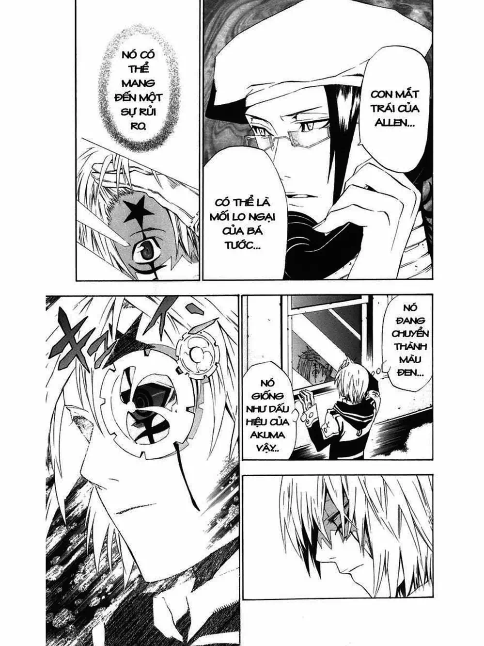 Truyện Tranh Quái Vật Sinh Ra Từ Linh Hồn Chết Chóc - D. Gray-Man trang 8