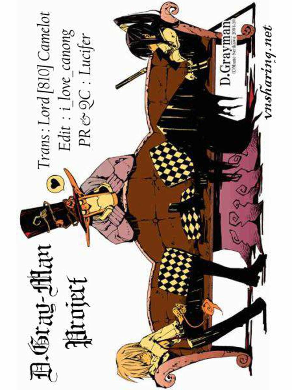 Truyện Tranh Quái Vật Sinh Ra Từ Linh Hồn Chết Chóc - D. Gray-Man trang 8