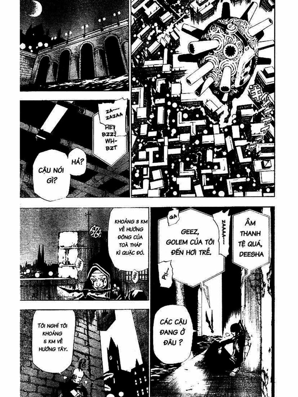 Truyện Tranh Quái Vật Sinh Ra Từ Linh Hồn Chết Chóc - D. Gray-Man trang 8