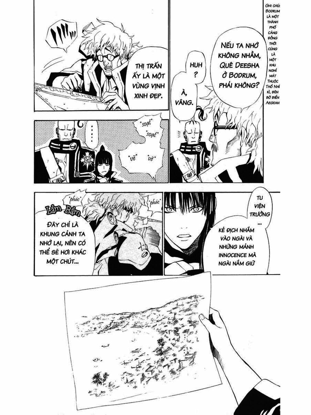 Truyện Tranh Quái Vật Sinh Ra Từ Linh Hồn Chết Chóc - D. Gray-Man trang 8