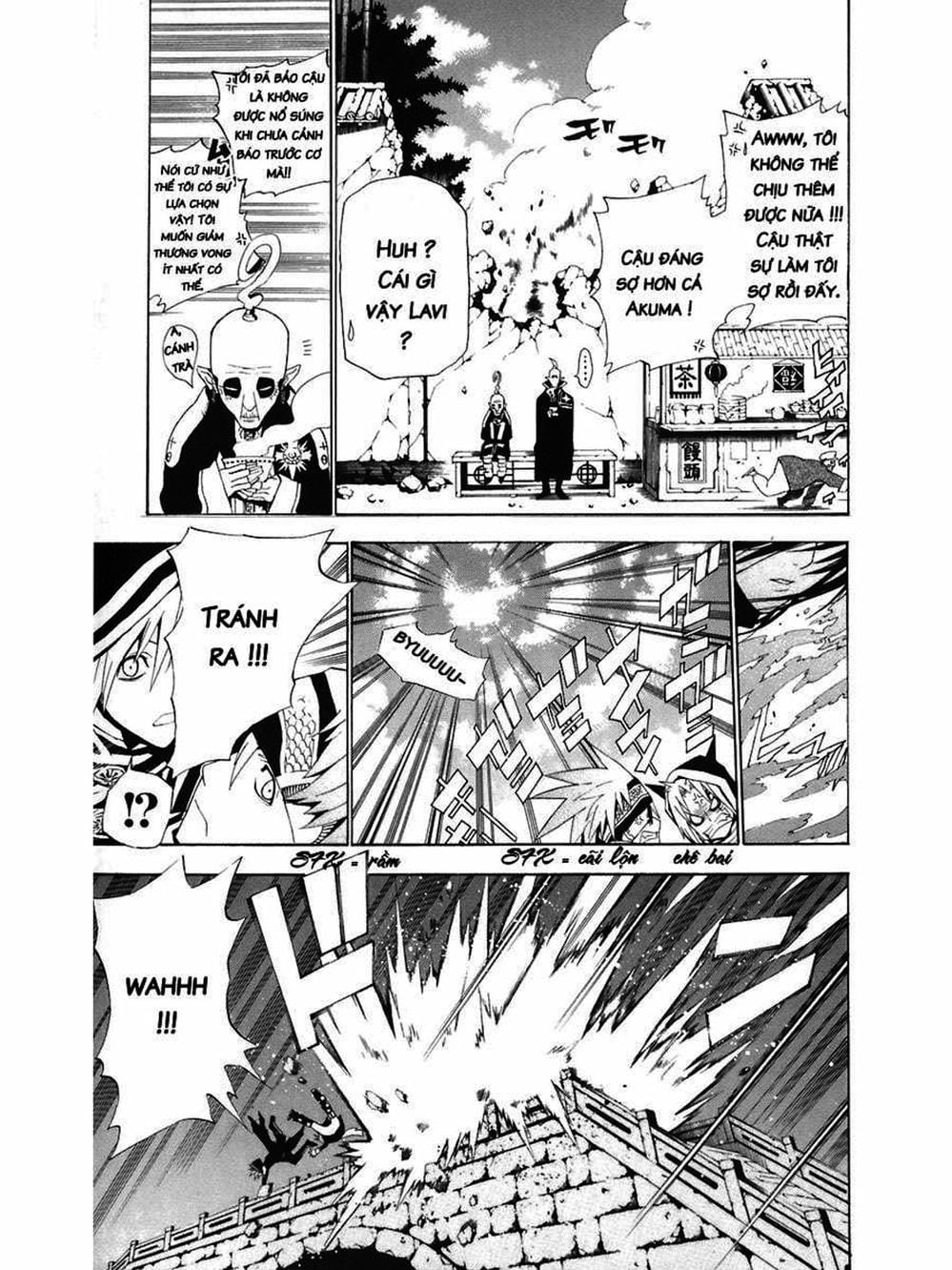 Truyện Tranh Quái Vật Sinh Ra Từ Linh Hồn Chết Chóc - D. Gray-Man trang 8