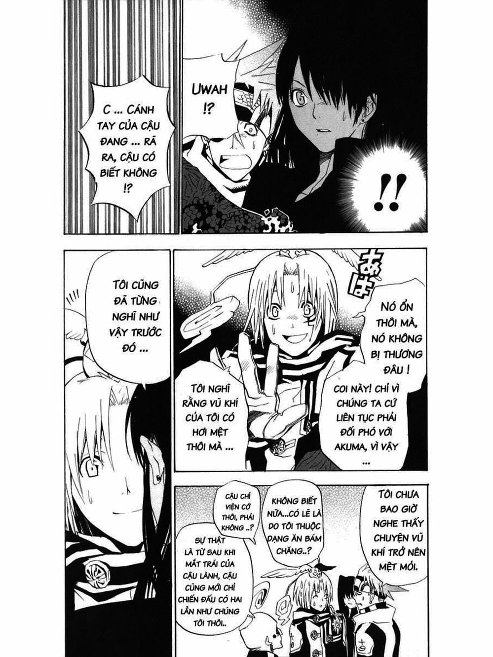 Truyện Tranh Quái Vật Sinh Ra Từ Linh Hồn Chết Chóc - D. Gray-Man trang 8