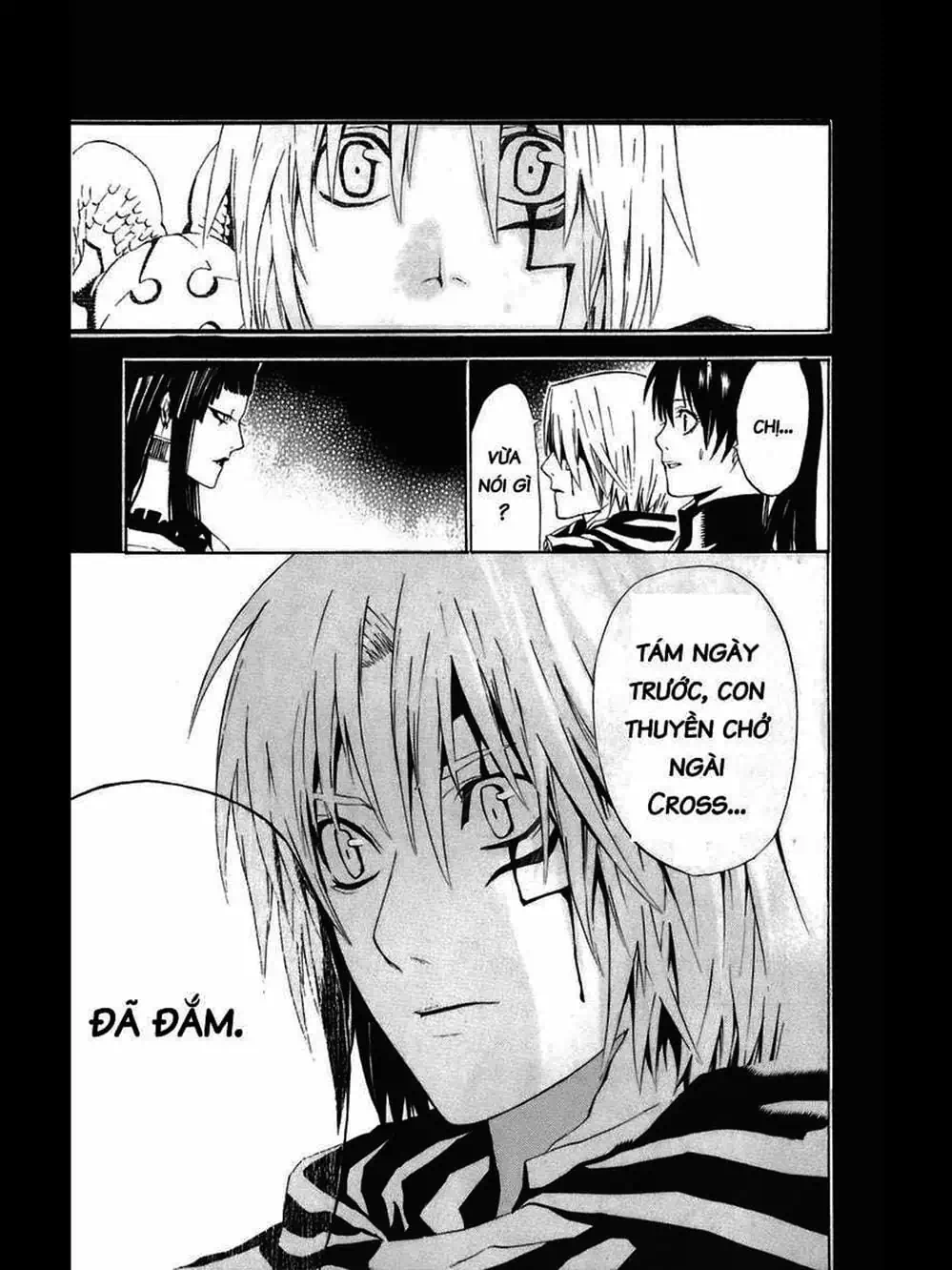 Truyện Tranh Quái Vật Sinh Ra Từ Linh Hồn Chết Chóc - D. Gray-Man trang 8