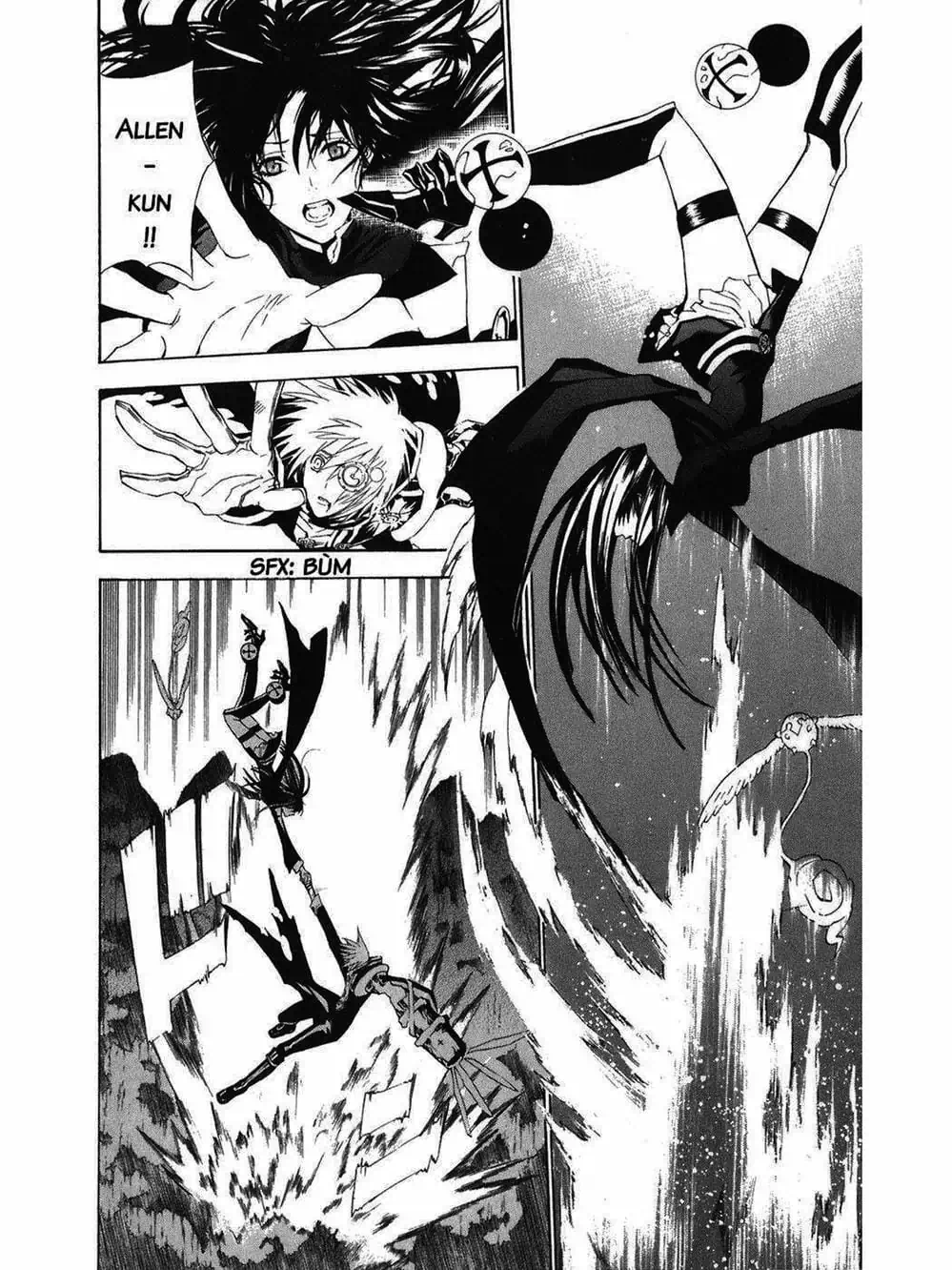 Truyện Tranh Quái Vật Sinh Ra Từ Linh Hồn Chết Chóc - D. Gray-Man trang 8