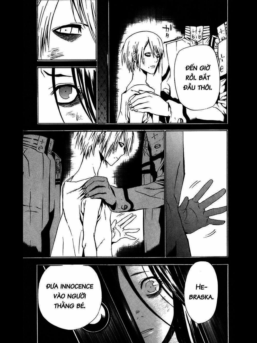 Truyện Tranh Quái Vật Sinh Ra Từ Linh Hồn Chết Chóc - D. Gray-Man trang 8