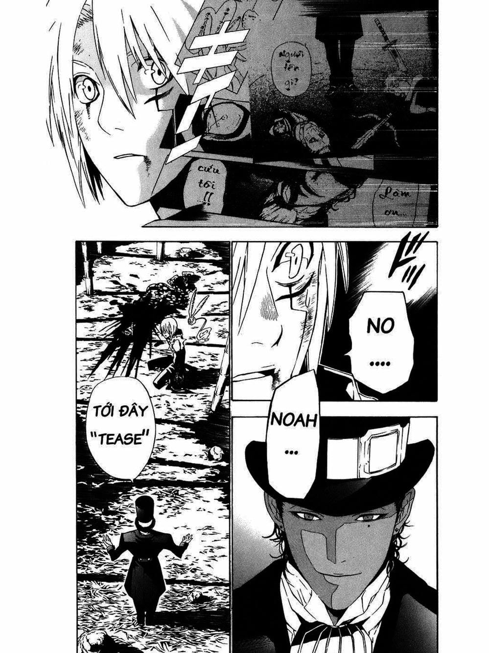 Truyện Tranh Quái Vật Sinh Ra Từ Linh Hồn Chết Chóc - D. Gray-Man trang 8