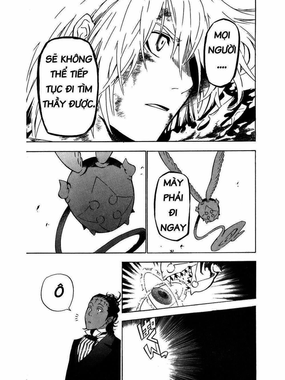 Truyện Tranh Quái Vật Sinh Ra Từ Linh Hồn Chết Chóc - D. Gray-Man trang 8