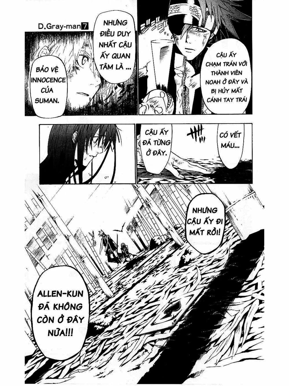Truyện Tranh Quái Vật Sinh Ra Từ Linh Hồn Chết Chóc - D. Gray-Man trang 8