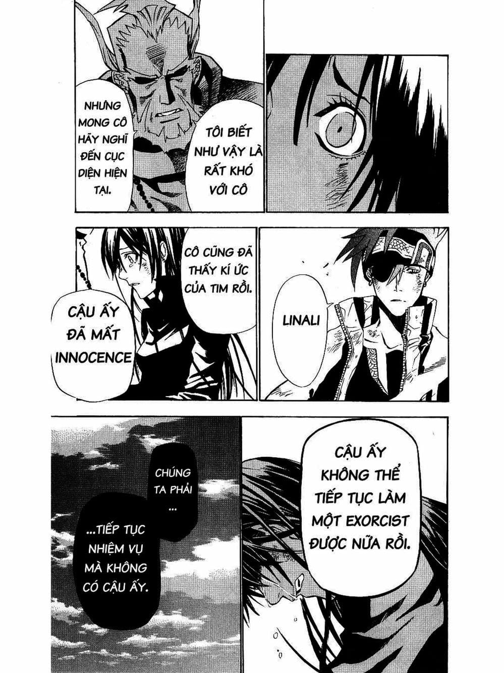 Truyện Tranh Quái Vật Sinh Ra Từ Linh Hồn Chết Chóc - D. Gray-Man trang 8