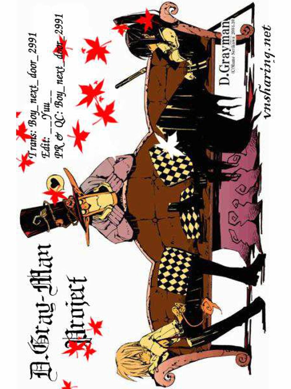 Truyện Tranh Quái Vật Sinh Ra Từ Linh Hồn Chết Chóc - D. Gray-Man trang 8