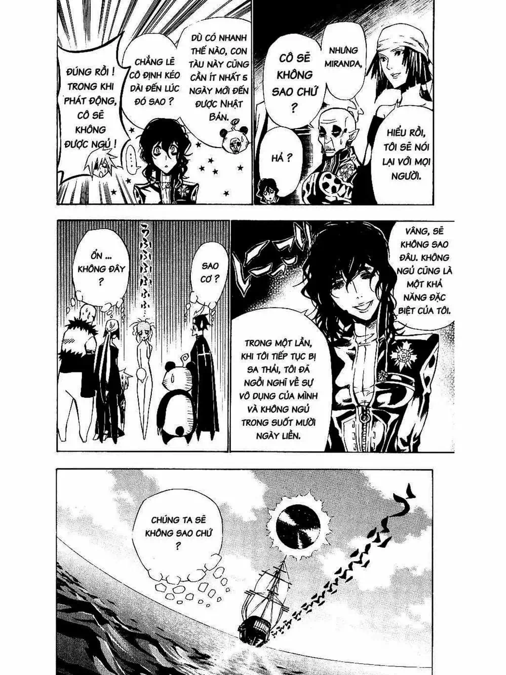 Truyện Tranh Quái Vật Sinh Ra Từ Linh Hồn Chết Chóc - D. Gray-Man trang 8