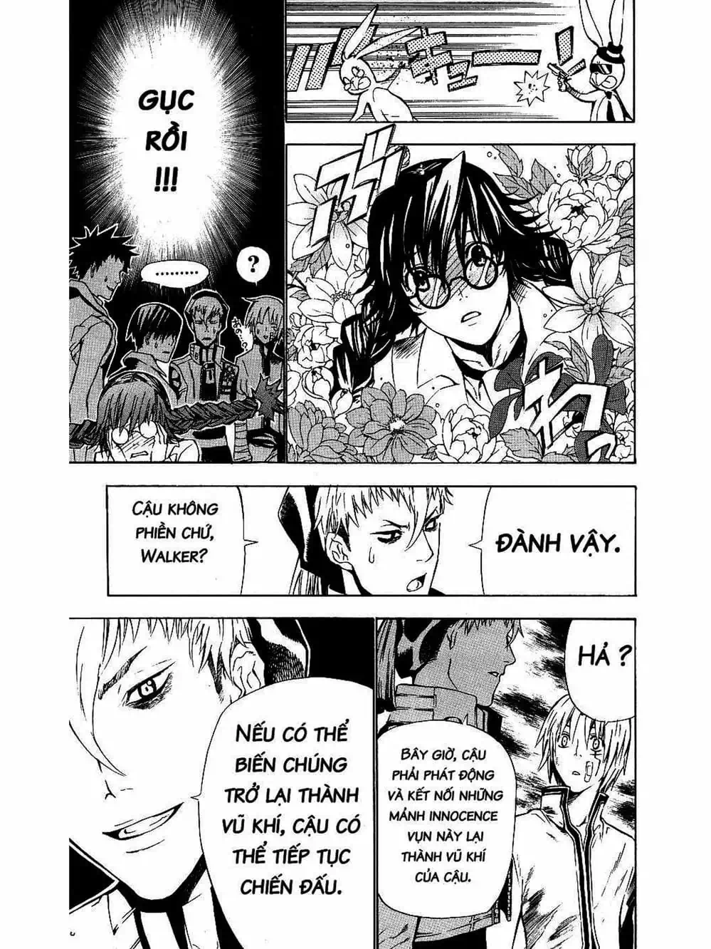 Truyện Tranh Quái Vật Sinh Ra Từ Linh Hồn Chết Chóc - D. Gray-Man trang 8