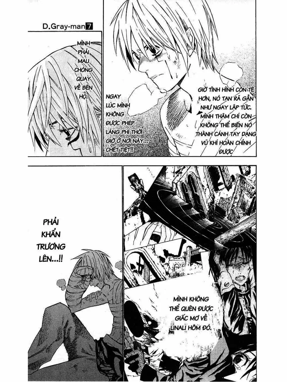 Truyện Tranh Quái Vật Sinh Ra Từ Linh Hồn Chết Chóc - D. Gray-Man trang 8