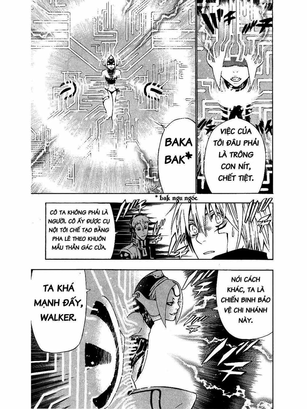 Truyện Tranh Quái Vật Sinh Ra Từ Linh Hồn Chết Chóc - D. Gray-Man trang 8