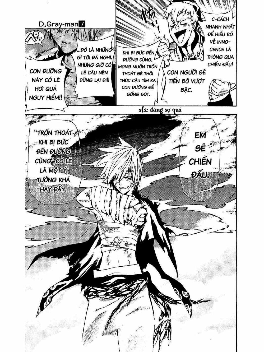 Truyện Tranh Quái Vật Sinh Ra Từ Linh Hồn Chết Chóc - D. Gray-Man trang 8