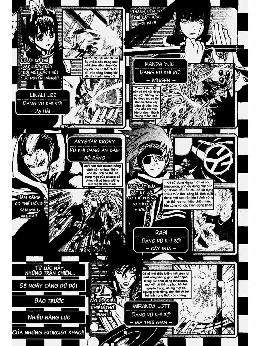 Truyện Tranh Quái Vật Sinh Ra Từ Linh Hồn Chết Chóc - D. Gray-Man trang 8