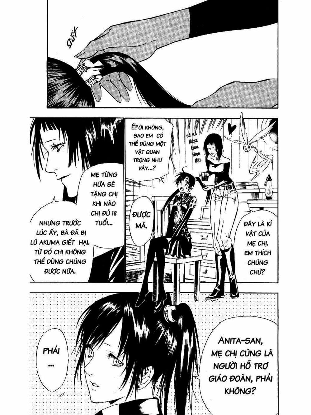 Truyện Tranh Quái Vật Sinh Ra Từ Linh Hồn Chết Chóc - D. Gray-Man trang 8