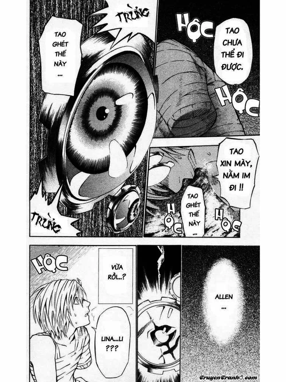 Truyện Tranh Quái Vật Sinh Ra Từ Linh Hồn Chết Chóc - D. Gray-Man trang 8