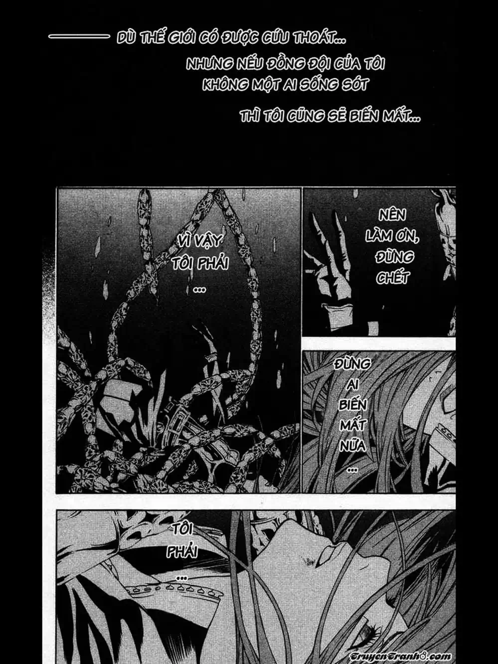 Truyện Tranh Quái Vật Sinh Ra Từ Linh Hồn Chết Chóc - D. Gray-Man trang 8