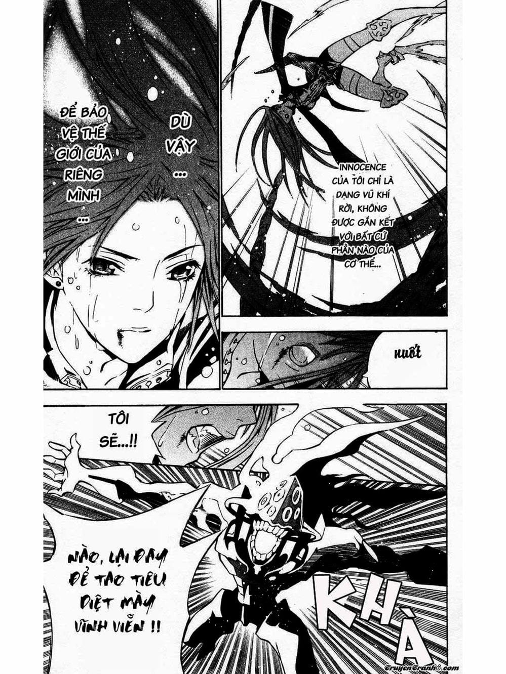 Truyện Tranh Quái Vật Sinh Ra Từ Linh Hồn Chết Chóc - D. Gray-Man trang 8