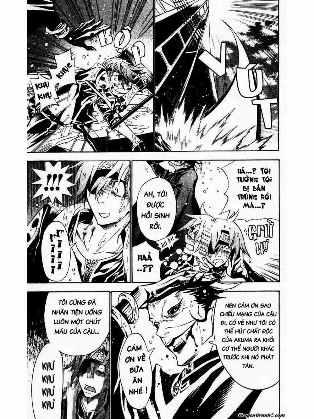 Truyện Tranh Quái Vật Sinh Ra Từ Linh Hồn Chết Chóc - D. Gray-Man trang 8