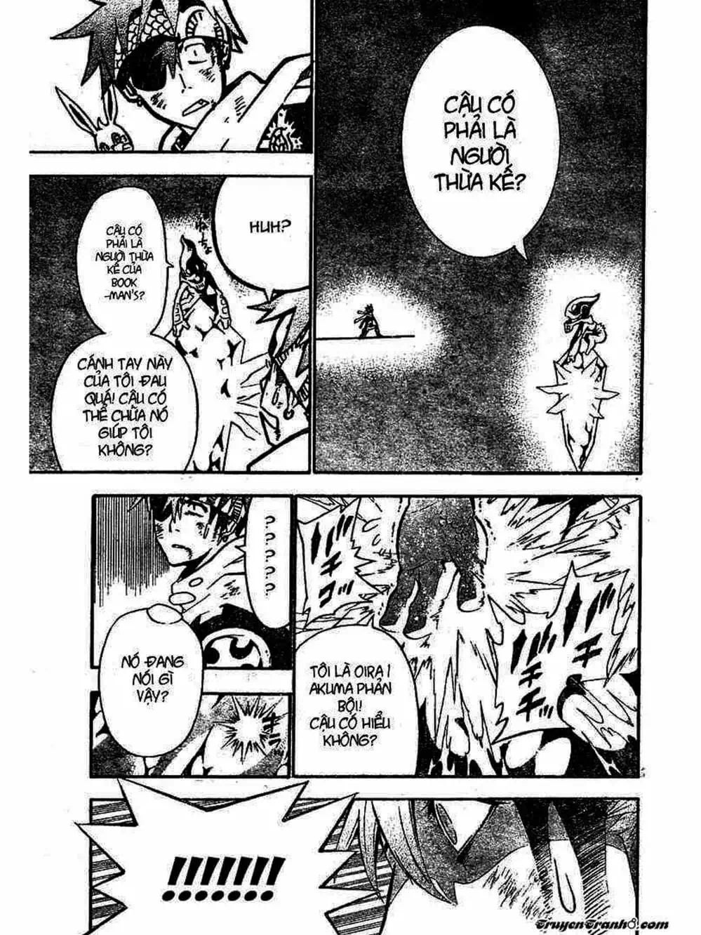 Truyện Tranh Quái Vật Sinh Ra Từ Linh Hồn Chết Chóc - D. Gray-Man trang 8